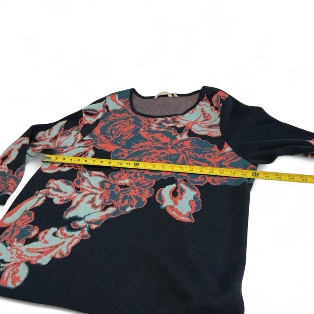 Soft Surroundings Floral Knit Sweater Womens 2X Multicolor Excellent Intarsia - Picture 4 of 8